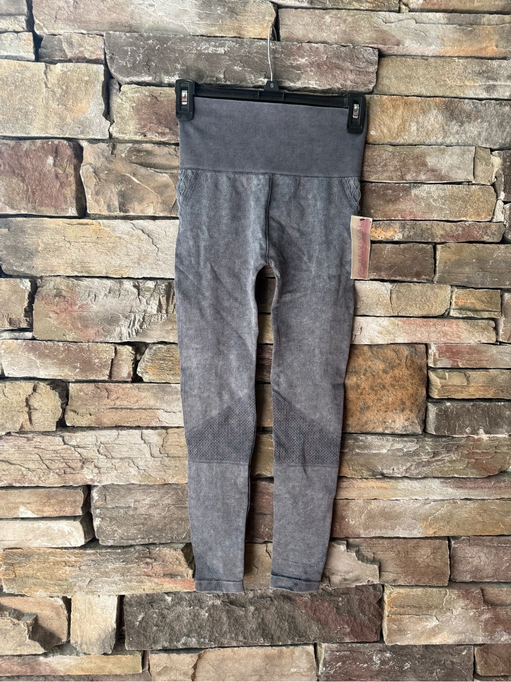 NWT Altar'd State Charcoal Gray High-Rise Moto Leggings
